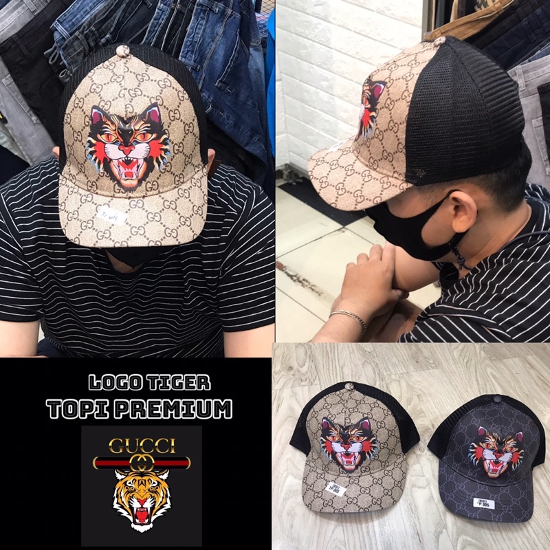 Topi Gucci Premium tiger Hat import ada dua warna