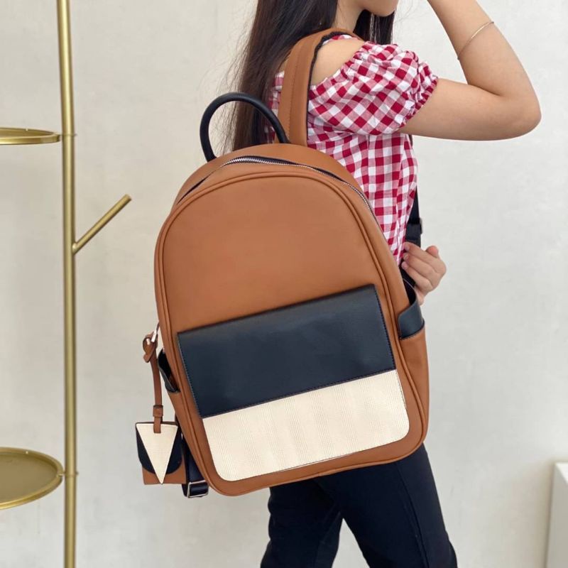 TAS RANSEL||TAS RANSEL WANITA||TAS LAPTOP||TAS COKLAT||RANSEL COKLAT
