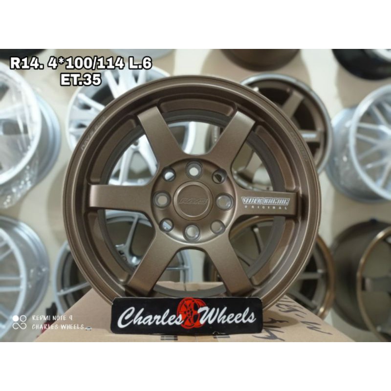 Velg TE37 Bronze R14