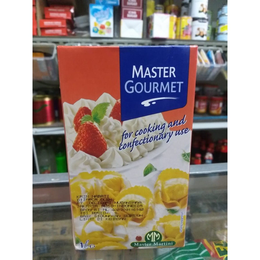 

cooking cream MASTER GOURMET 1 lt