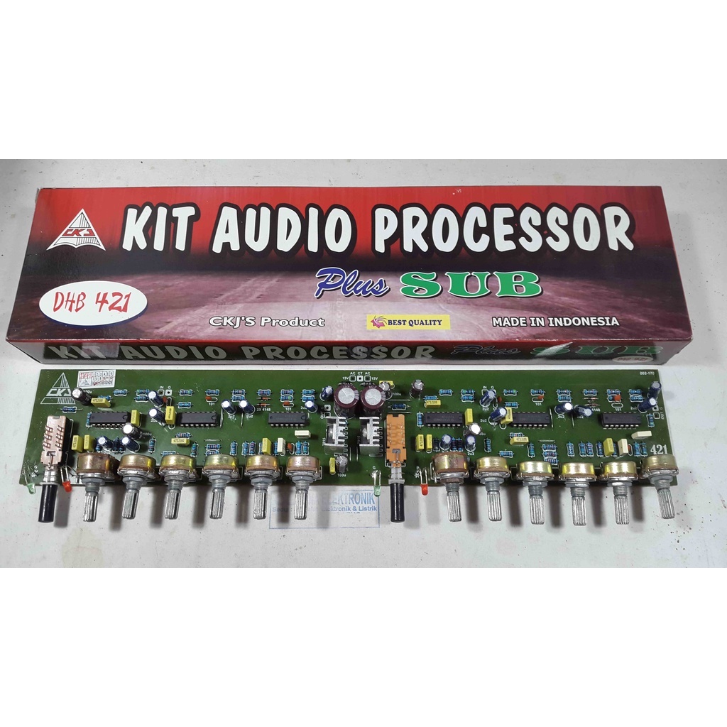KIT AUDIO PROCESSOR PLUS SUBWOOFER