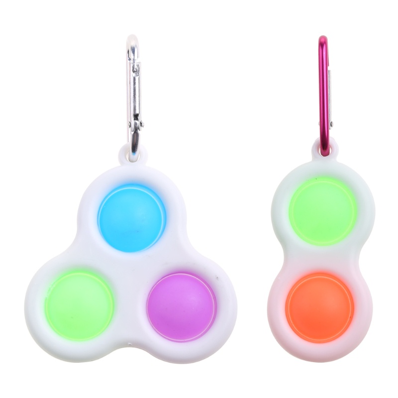 Mary 1Set Mainan BPA Free Papan Dorong Sensory Fidget Squeeze Toy Puzzle Gadget