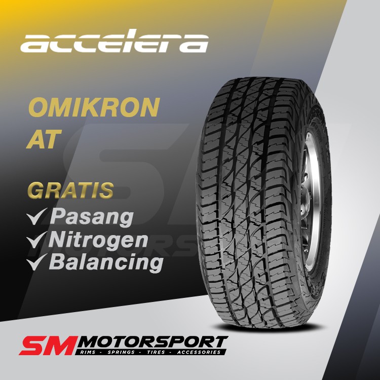 Ban mobil Accelera Omikron AT (OWL) 265 70 r17 17