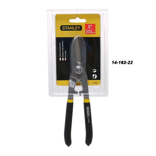 

STANLEY 14-163-22 TINSNIPS W/O SPRING 8" BLADE SCORING