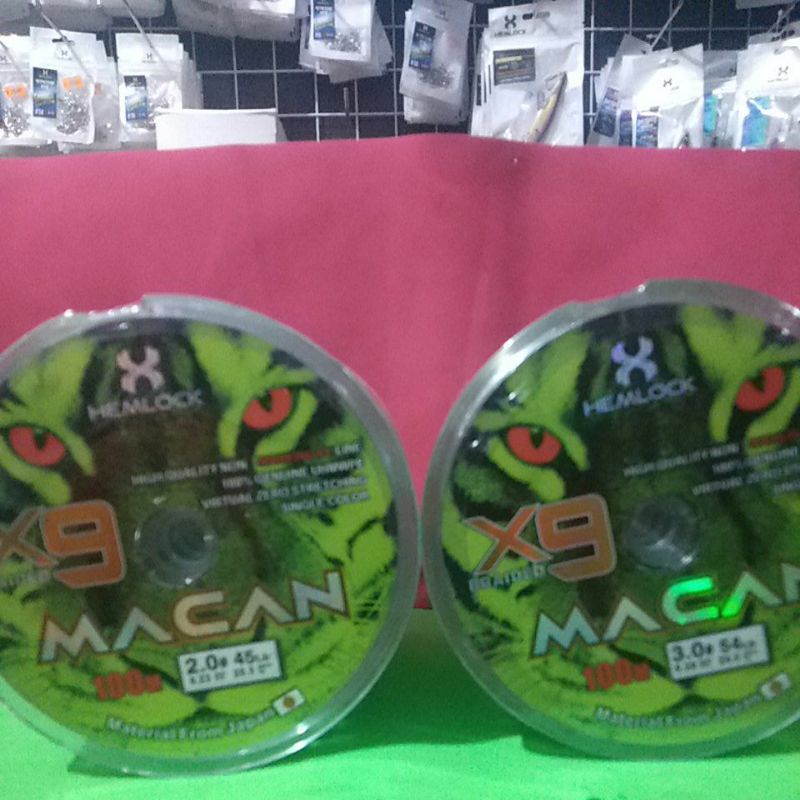 SENAR MARKING PE MERK HEMLOCK MACAN