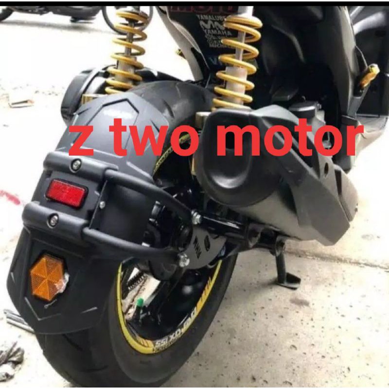 mudguard yamaha aerox 155 pelindung lumpur mudflap mud guard aerox 155 hugger mudguard mhr