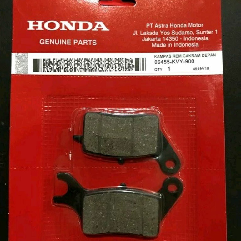 Kanvas rem depan beat old karbu 2008