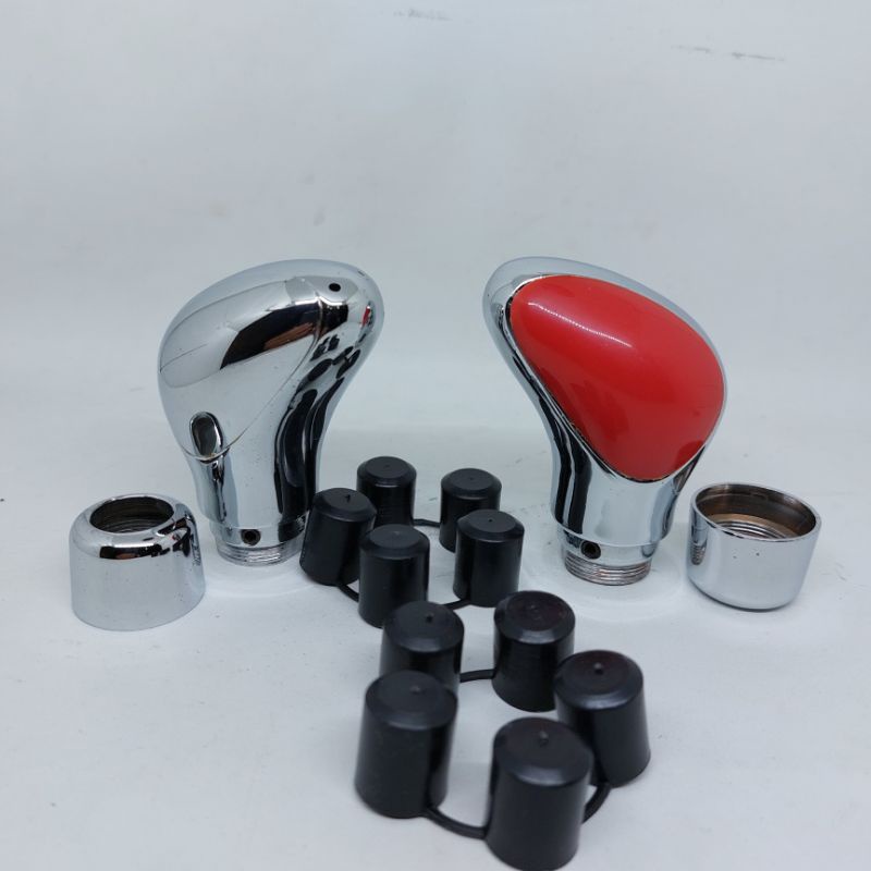 Gear knob crom transparant dan full crom