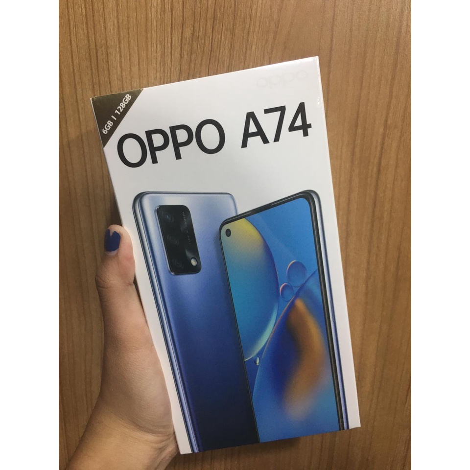 Oppo A74 Ram 6 128Gb - Garansi Resmi Oppo Indonesi - Cod - JKT