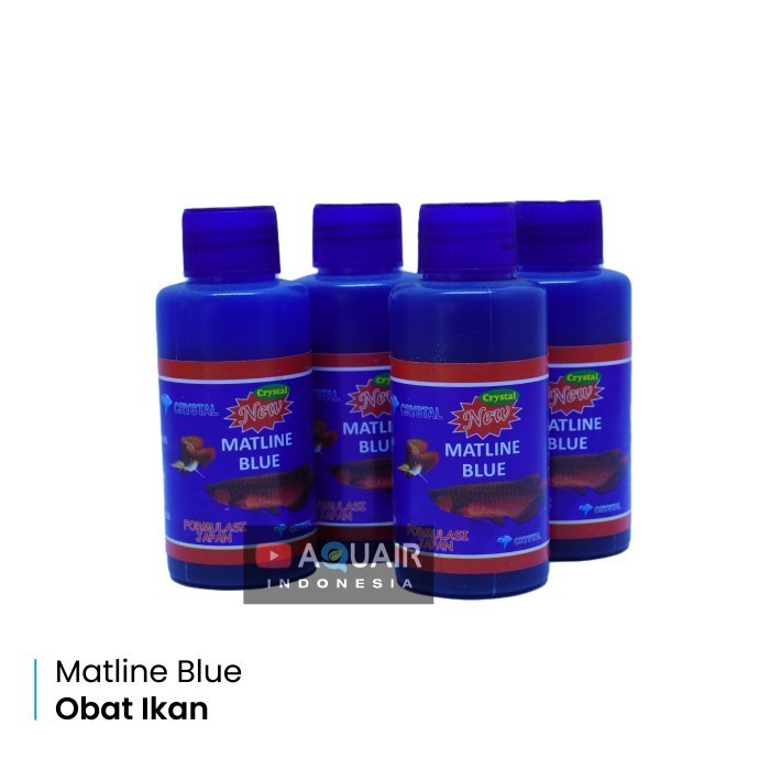 Matline Blue Obat Ikan Hias Biru Guppy Cupang