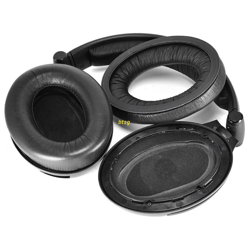 Btsg 1 Pasang Ear Pad / Bantalan Telinga Memory Foam Pengganti Untuk Headphone PC37X PC38X