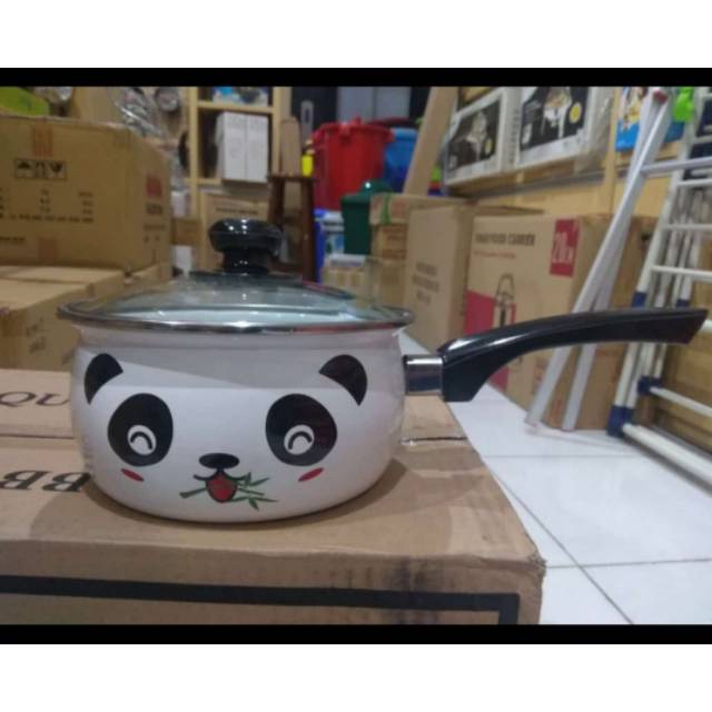 Saucepan Enamel 18cm Panda Maspion