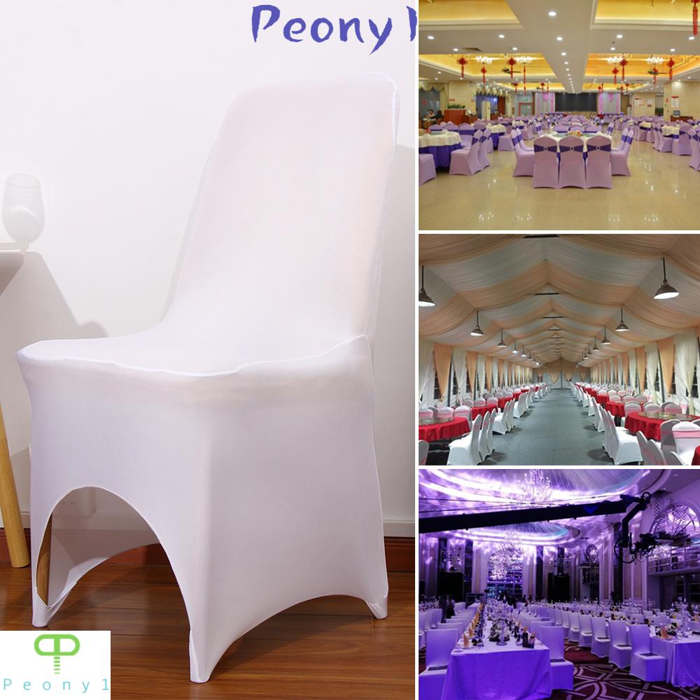 Peny Wedding Banquet Chair Decoration Universal Chair Covers Party Slip Cover Removable Wholesale Stretch Polyester Multicolor Shopee Indonesia