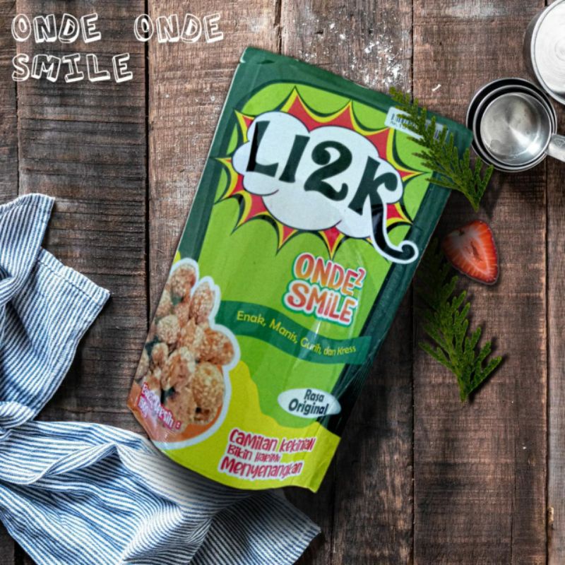 

(BEST SELLER) Onde-onde Smile /Camilan kekinian /Camilan Gurih