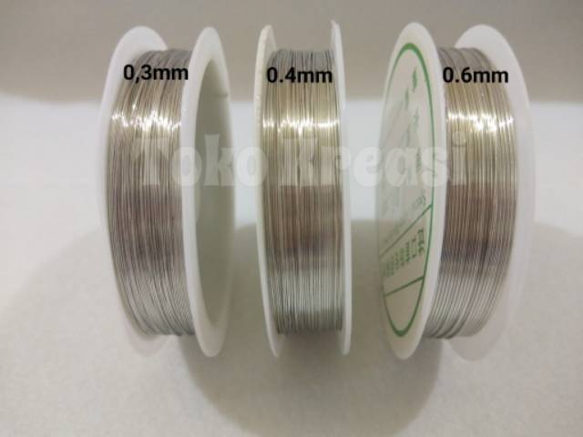 Kawat copper wire ukuran 0,3mm , 0,4mm , 0,6mm