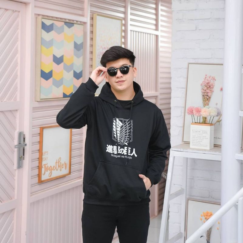 JAKET HOODIE ATTACK ON TITAN SNK (Shingeki no Kyojin) / jaket AOT Scouting Legion-5