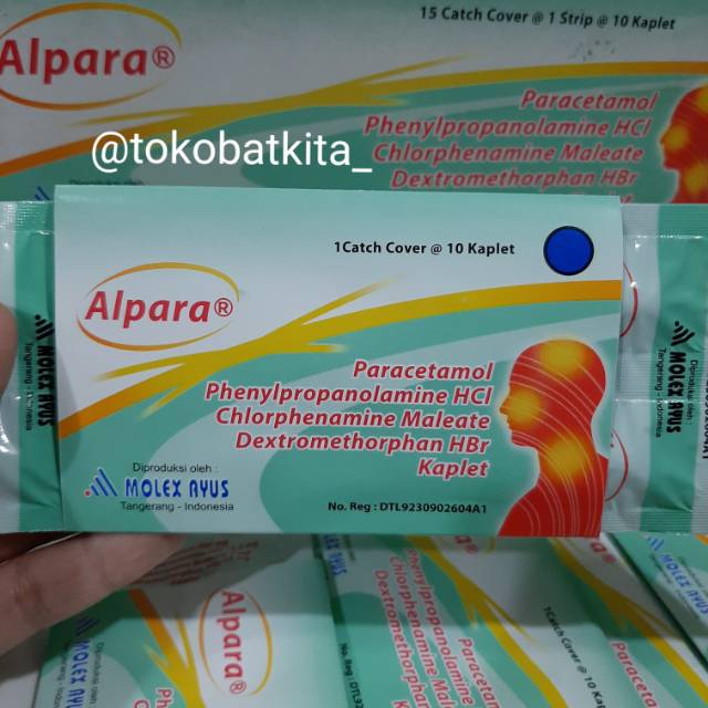 [WAJIB STOCK] ALPARA / OBAT AMPUH DEMAM BATUK PILEK FLU BERSIN-BERSIN / ANAK DEWASA