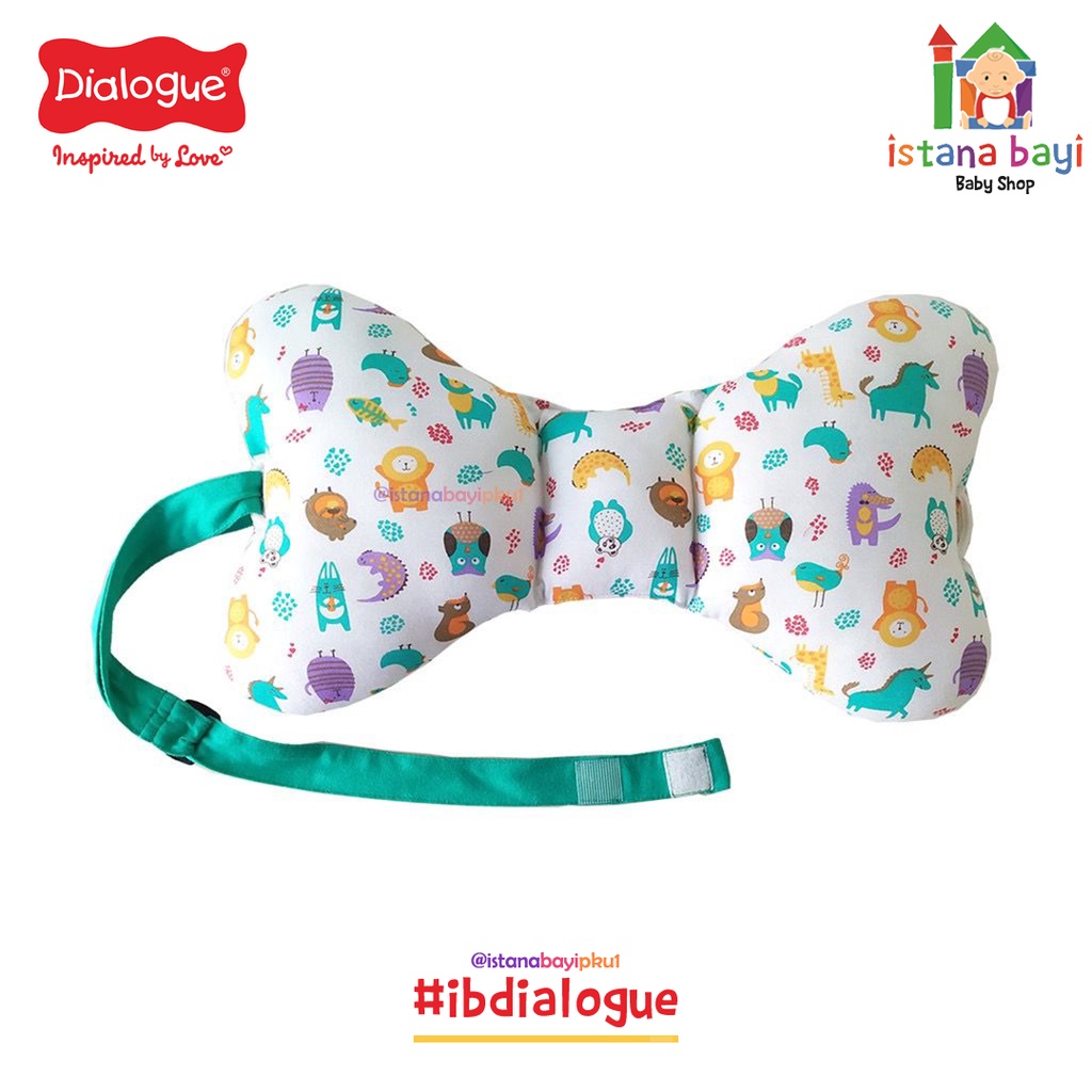 Dialogue Baby Elephants Ears Head Support Pillow DGB1003 / Penyangga Kepala Bayi