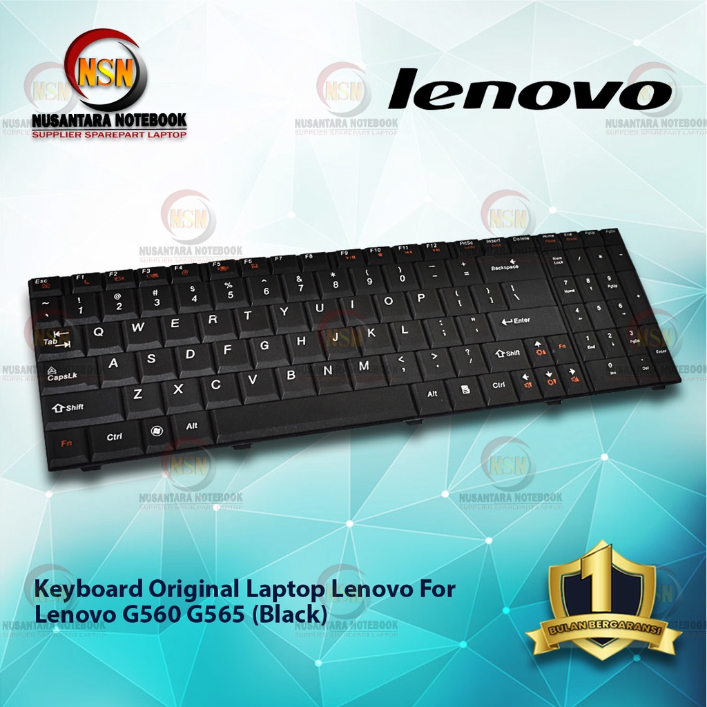 Keyboard Laptop Lenovo G560 G565 Black Series