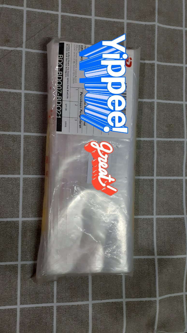 [harga Murah] Plastik Klip Zipper Ziplock Seal 30x40 25x35 20x30 16x25 Seal Klip Serbaguna Pe