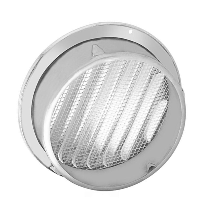 CRE  Stainless Steel Exterior Wall Air Vent Grille Round Ducting Ventilation Grilles