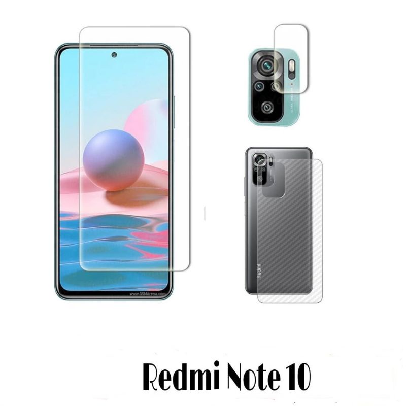 Bakc Skin /graskin carbon /pelindung blakang hp type xiomi redmi note 10