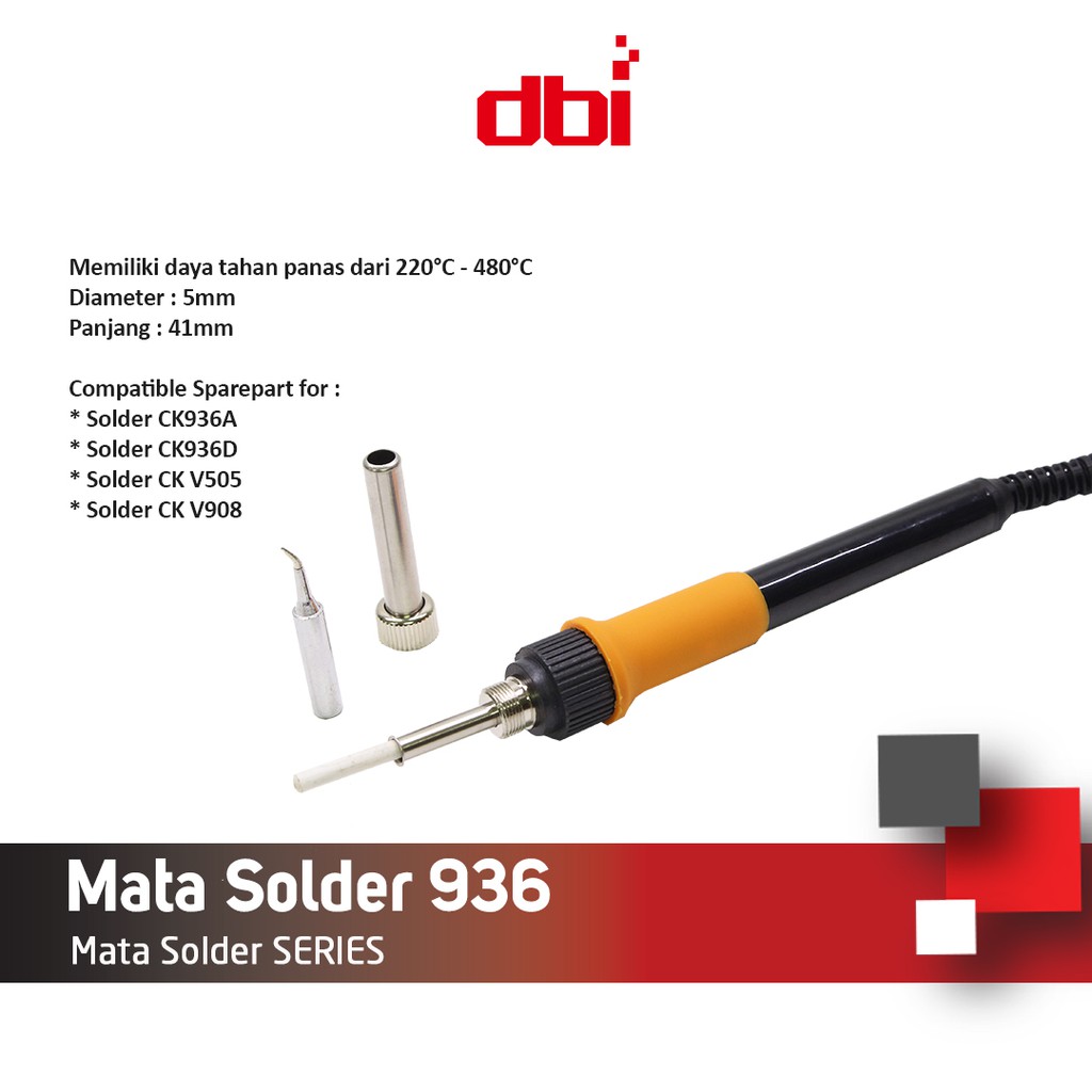 Mata Solder - Solder TIP 936 type M-IS (Bengkok di Ujung) CELLKIT