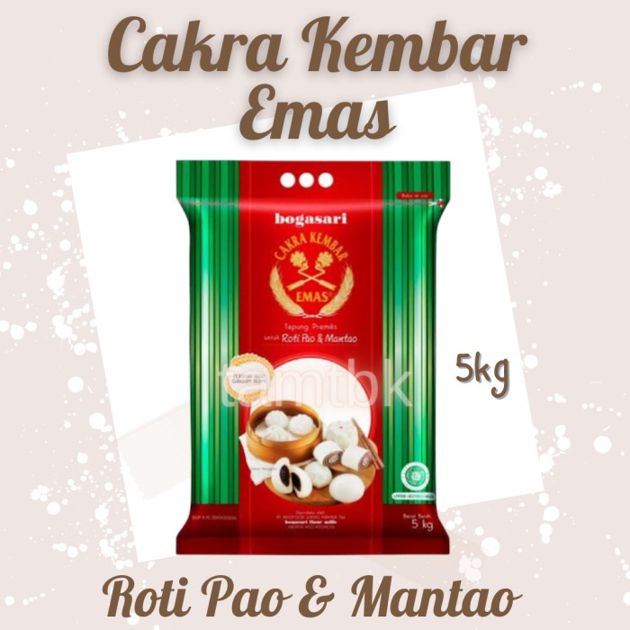 

BISA COD Cakra Kembar Emas Pao & Mantao 5 kg