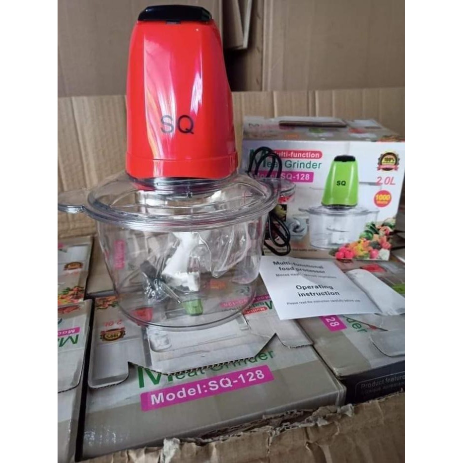 BLENDER DAGING BUAH MEAT GRINDER SQ 128 PENGGILING DAGING MULTIFUNGSI