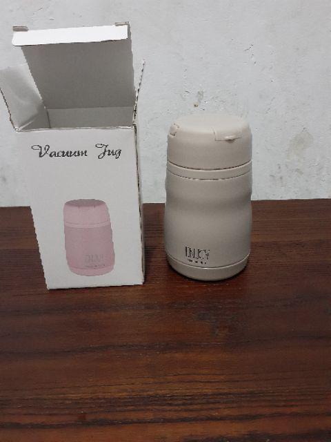 Termos Bubur 400ml / Bisa Panas Dingin / Vacuum Jug / Termos Sop / Tempat Bekal / Enjoy You Life
