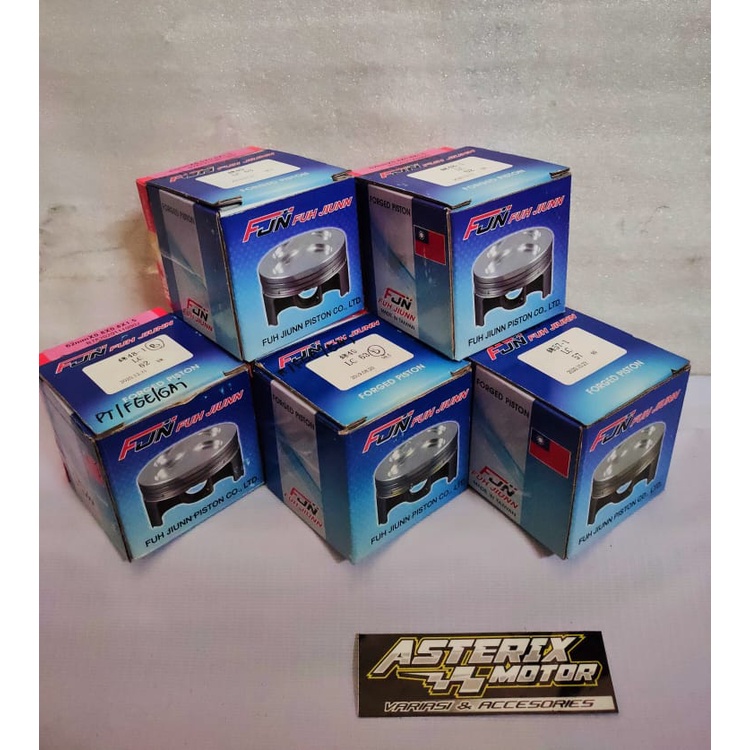 Piston Seher SEKER FJN.forged Piston coakan  57.62.63mm pin 14.Jupiter MX.Vixion.R15.MX King