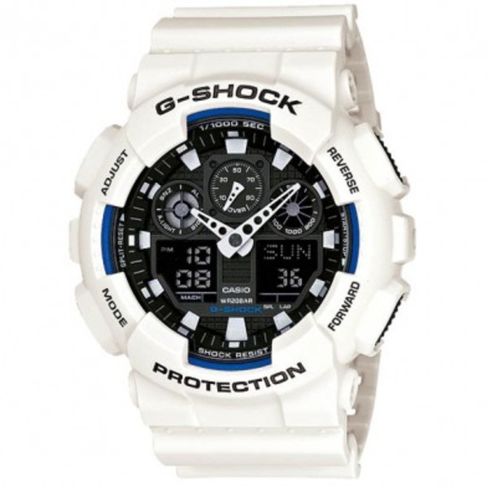 Casio G Shock GA 100B 7A   Gshock GA100B 7A Original   Bergaransi Diskon