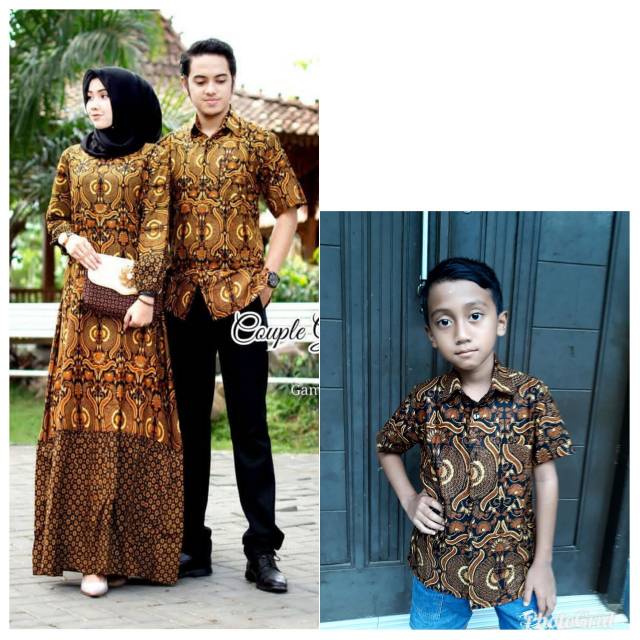 GROSIR BATIK COUPLE GAMIS SOGAN