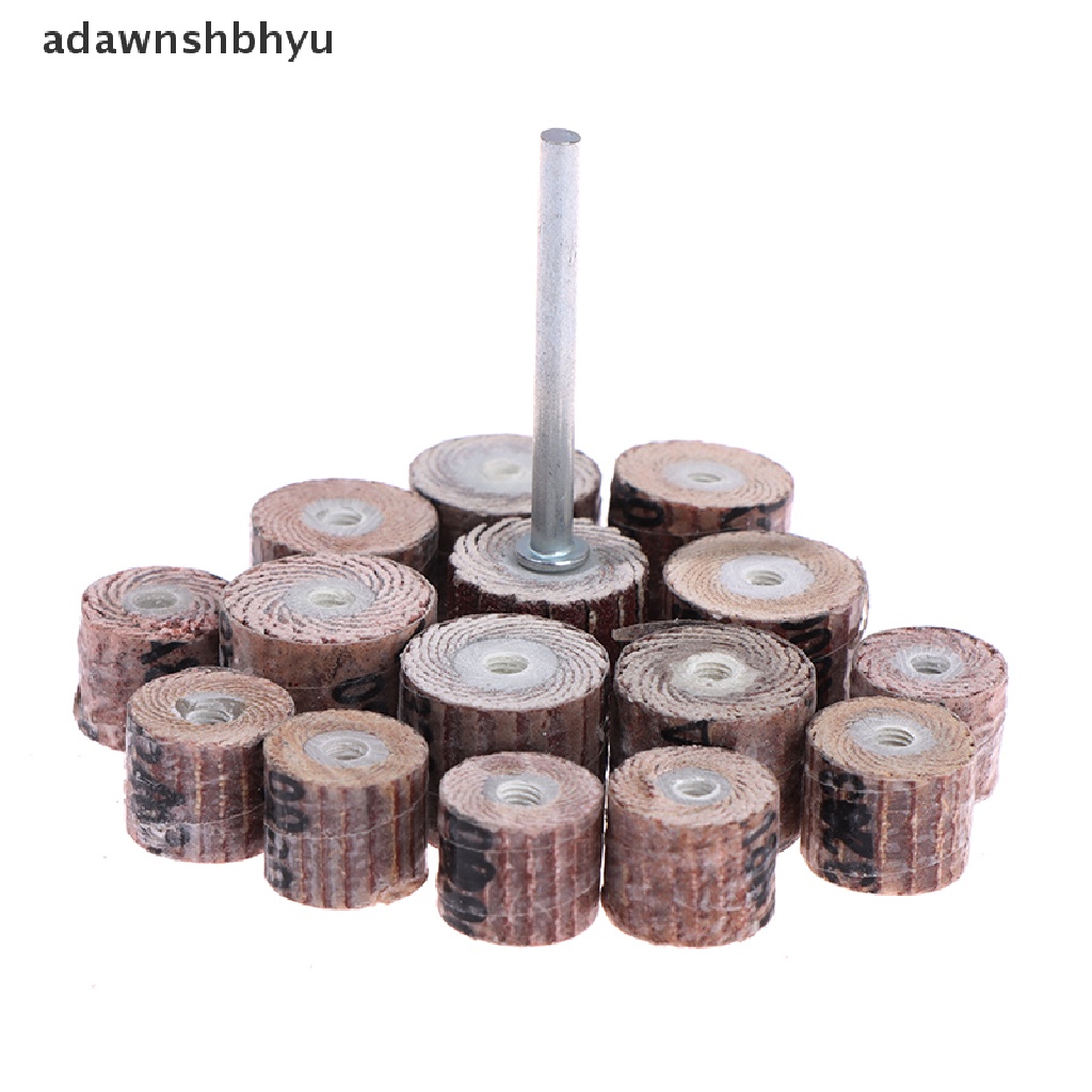 Adawnshbhyu 10pcs +1 Sanding Flap Disc Gerinda Flap Wheels Brush Sand Untuk Abrasive Grinder