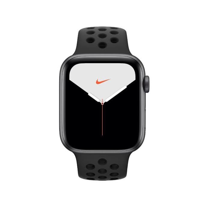 READY JAM PRIA ORIGINAL☀ APPLE WATCH SERIES 5 40MM NIKE+ SPACE GREY WITH ANTHRACITE/BLACK BAND