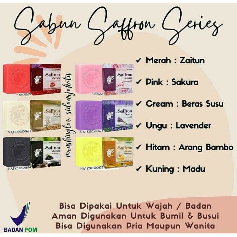 FF SABUN MRA SKIN GLOW SAFFRON SERIES ORI SABUN PEMUTIH BADAN DAN WAJAH PERMANEN MRASKIN GLOW