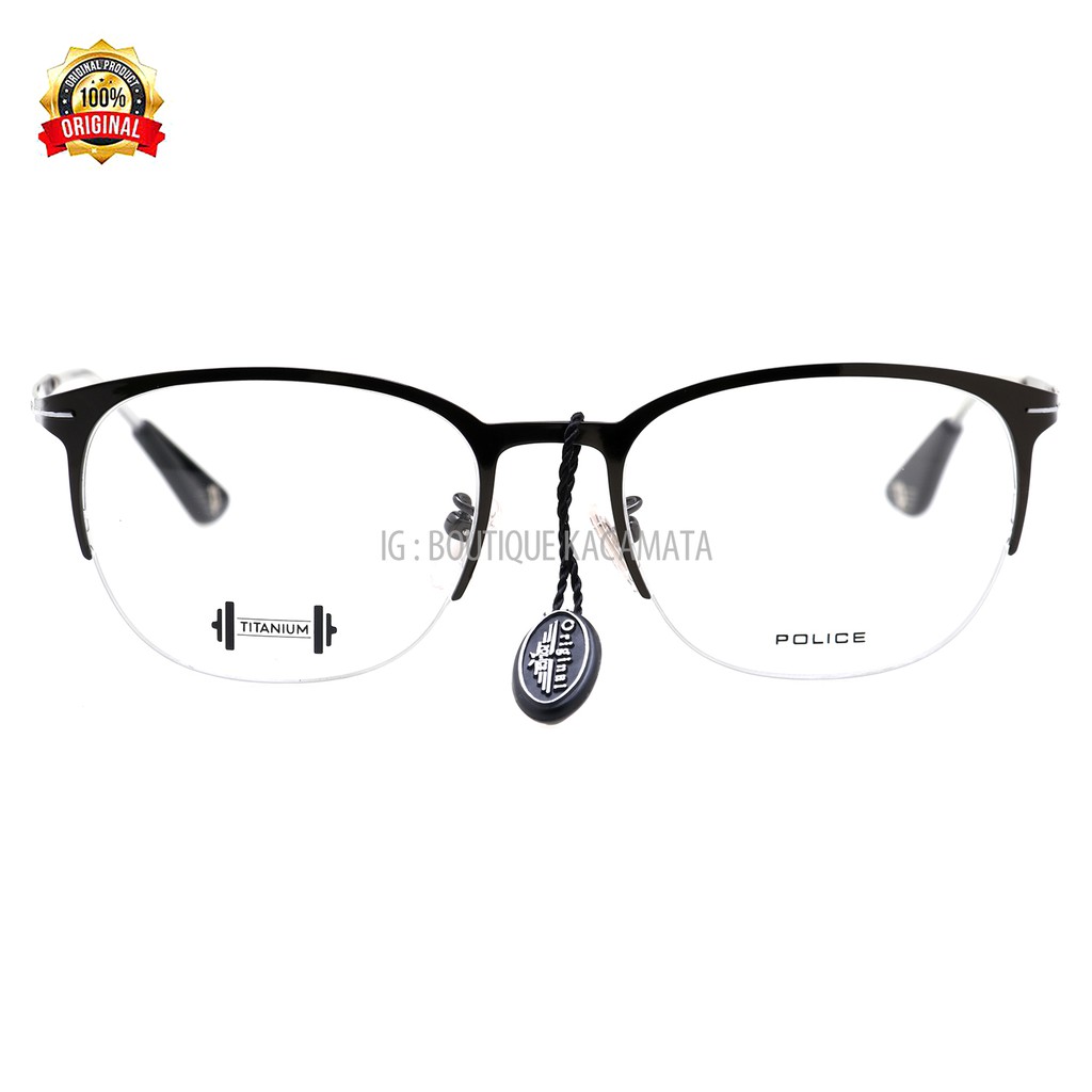 Frame Kacamata Police Original Titanium Mark TI 1 VPL788K-0545