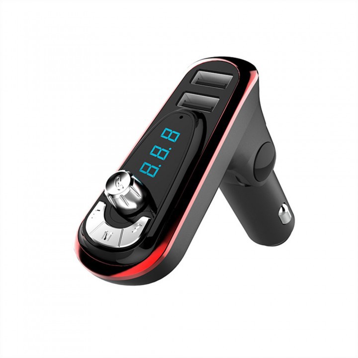 T16 Bluetooth Car Kit MP3 Player FM Transmitter with USB Car Charger