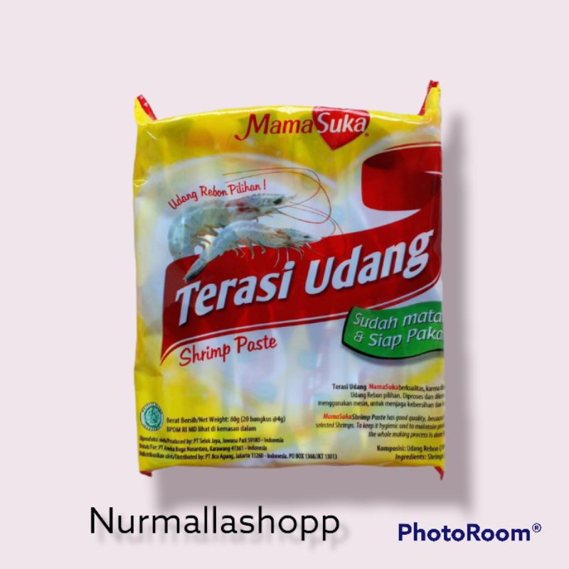 Terasi Udang Mama Suka 80gr (20pcs)