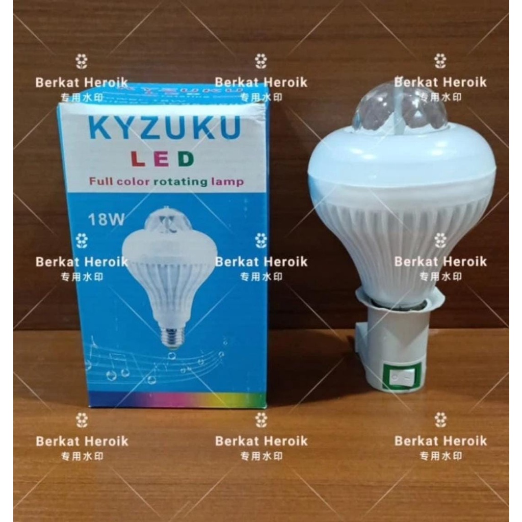 Kyzuku lampu disko 18 Watt 2warna