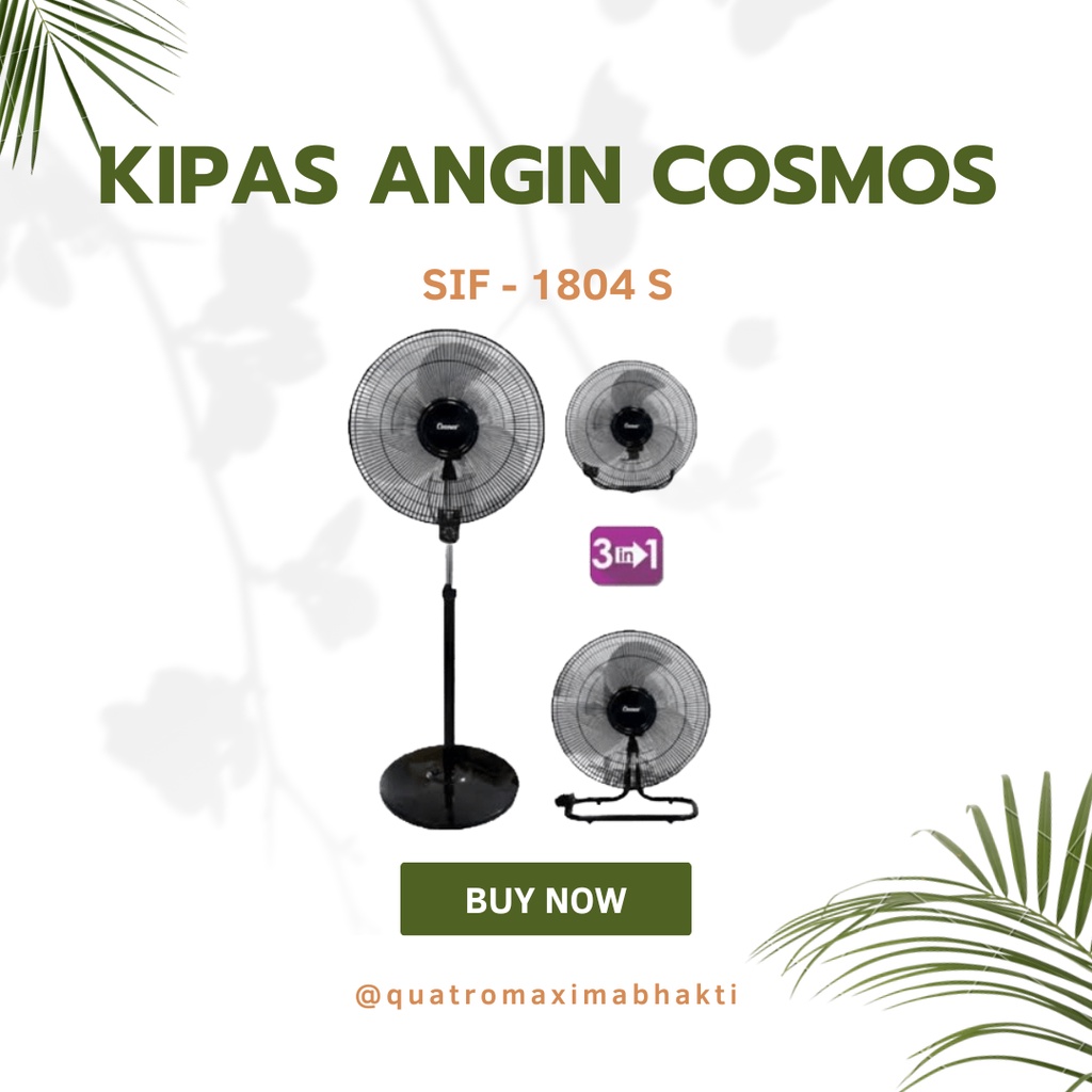 KIPAS ANGIN COSMOS SIF 1804 S