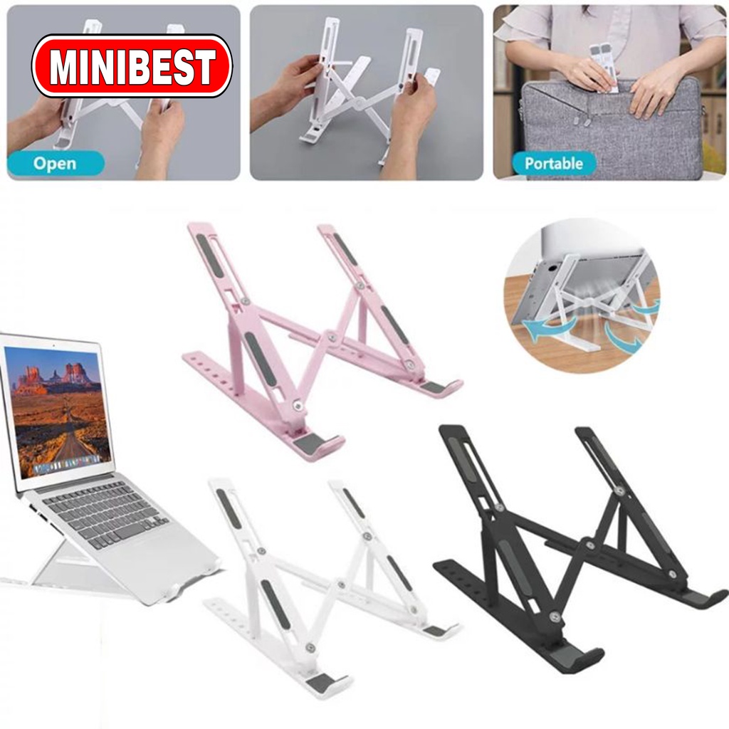 {MB} Laptop Stand Holder Universal Holder Laptop Tab Lipat Folding Stand FSB1