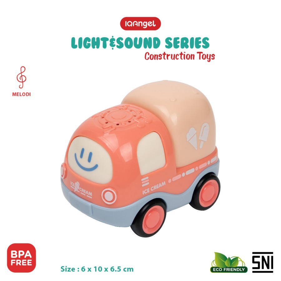 IQANGEL Light &amp; Sound Construction Toys Kode IQ MS 1029