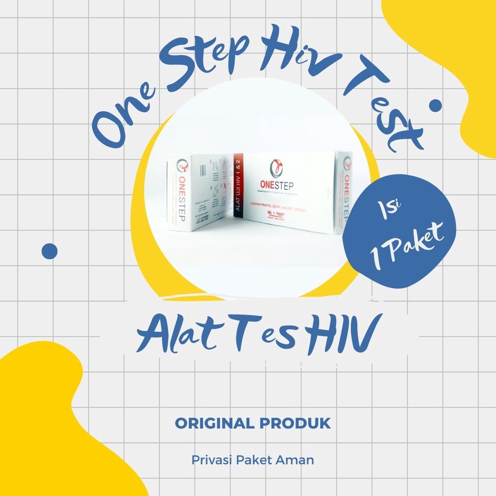 ONESTEP HIV TEST - Alat untuk Tes HIV Akurat