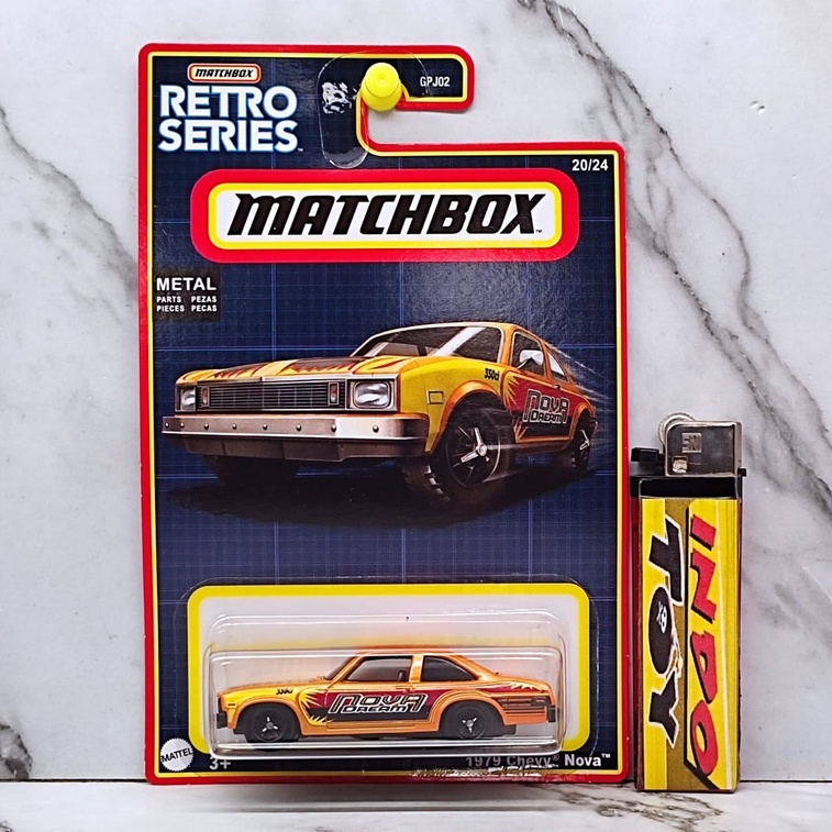 Matchbox 1979 Chevy Nova Matchbox Retro Series Original