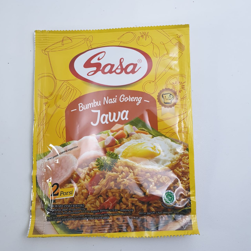 

Sasa bumbu nasi goreng jawa 20 gr