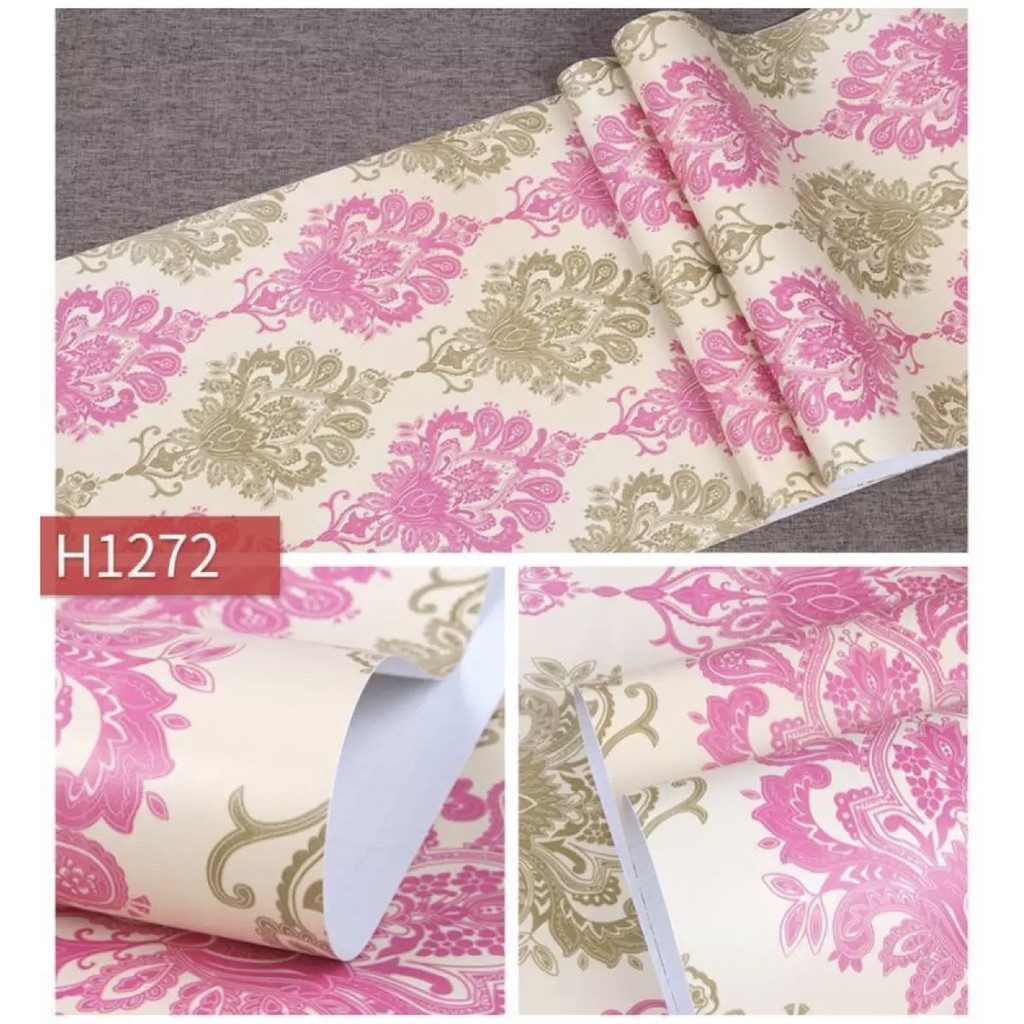 Wow 29 Wallpaper Dinding Batik Pink Joen Wallpaper Wow 29 Wallpaper Dinding Batik Pink Joen Wallpaper