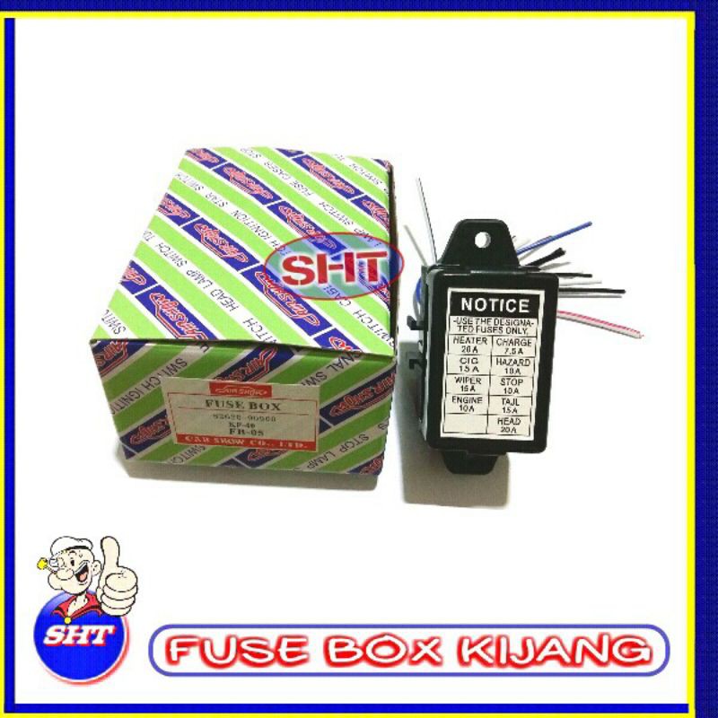 Fuse Box Kijang