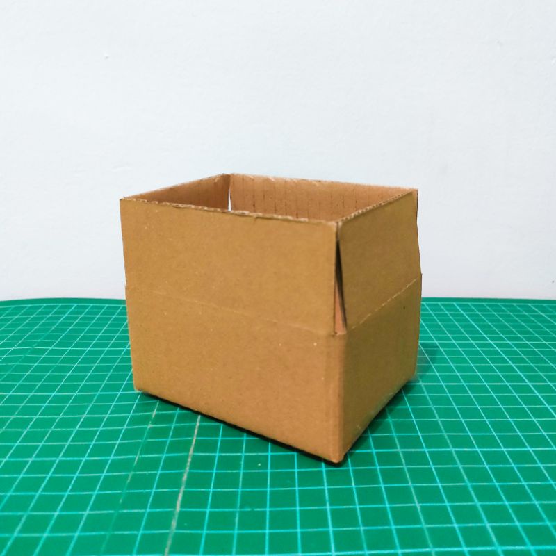 kardus packing karton box polos uk. 10x7x5 cm single wall 3mm-1
