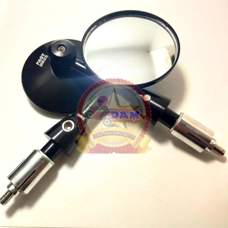 Spion jalu bulat Bar end Kaca Cembung motor beat scoopy nmax aerox xmax pcx vario vixion Vespa mio-6